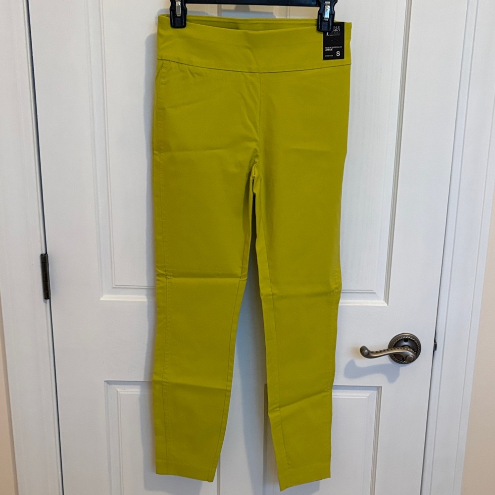 New York & Company Lime Green Pants